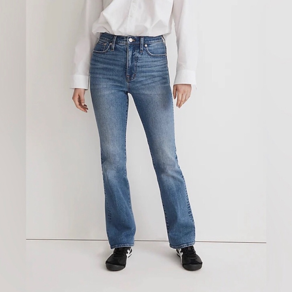 Madewell skinny flare jeans